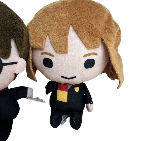 Harry Potter Plush Characters Harry Ron Hermione By YuMe Stuffed Figures New - Picture 5 of 12